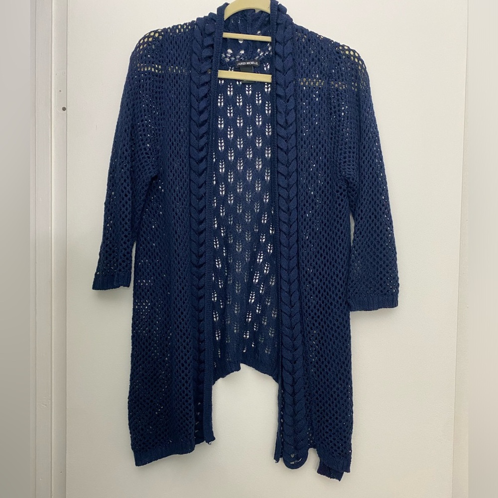 Blue Cardigan